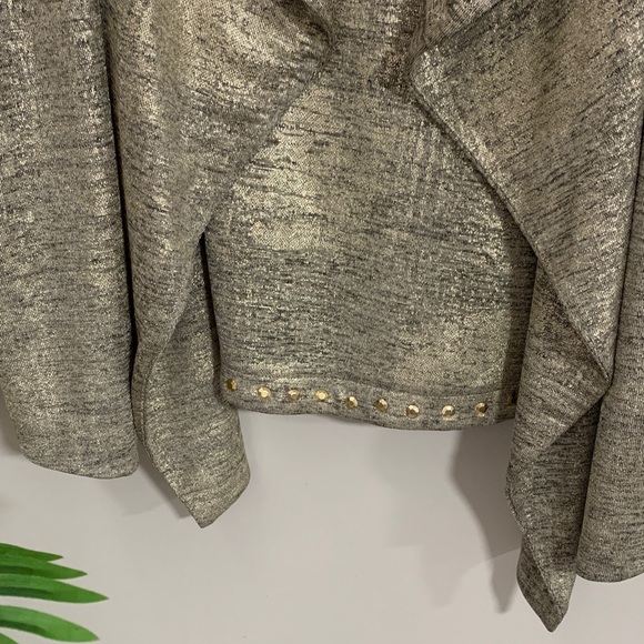 Ruby Rd. Shimmering Gold Cardigan - Picture 4 of 8